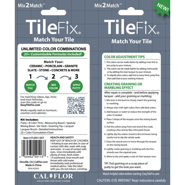 CalFlor Tile and Stone Repair Kit Wayfair